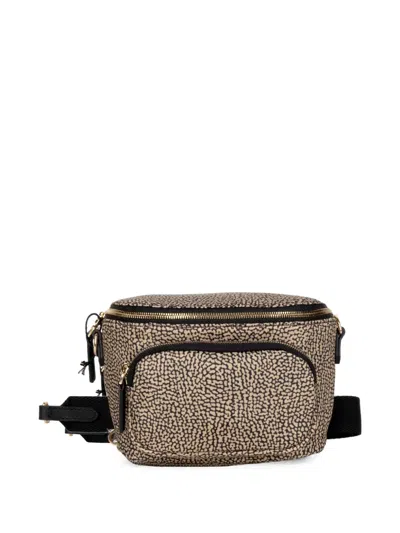 Borbonese Belt Bag In Brown