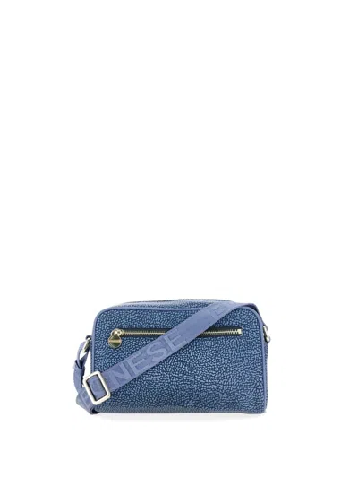 Borbonese Camera Case Eco Line Of Recycled Fabric Op Print