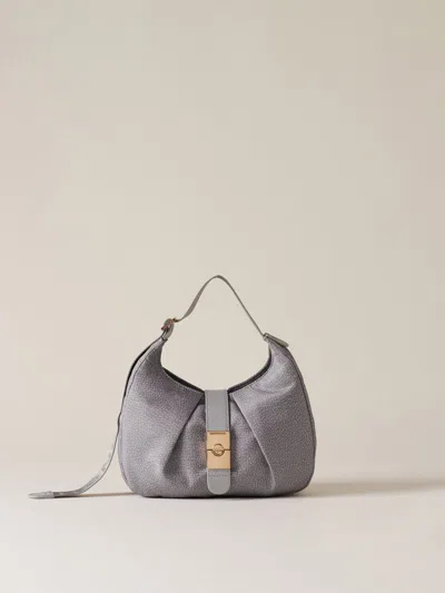 Borbonese Borsa Hobo S. Bags In Blue