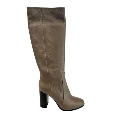 Borbonese Brown Leather Women Women's Boot