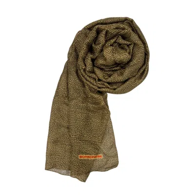 Borbonese Brown Modal Women Women's Scarf