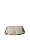 Borbonese Cahier Medium Shoulder Bag In Op Fabric