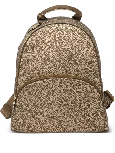 Borbonese Classic Backpack In Neutral
