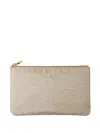 Borbonese Classica Clutch Bag In Neutral