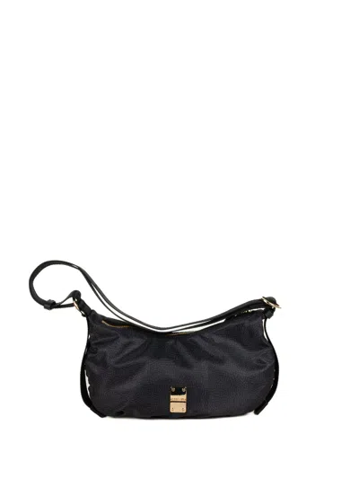 Borbonese Dark Black Bag