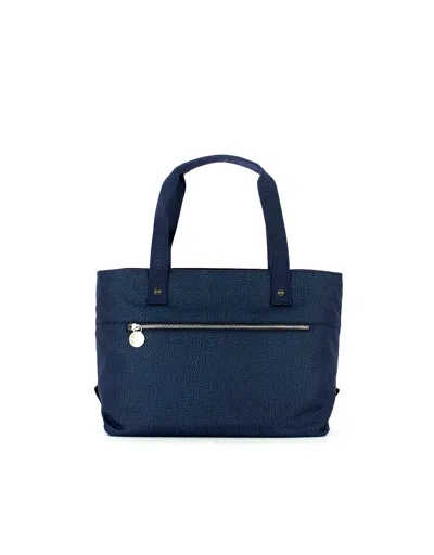 Borbonese Designer Handbags Women's Blue Bag