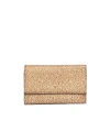 Borbonese Double Wallet In Nude