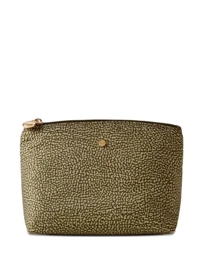 Borbonese Eye Of Partridge Makeup Bag In Multi