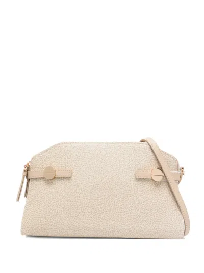 Borbonese Gold-tone-hardware Cross-body Bag In Neutral