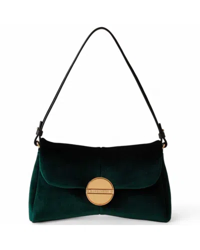 Borbonese Hobo Alloro Women's Bag - 910159-0120-011 In Green