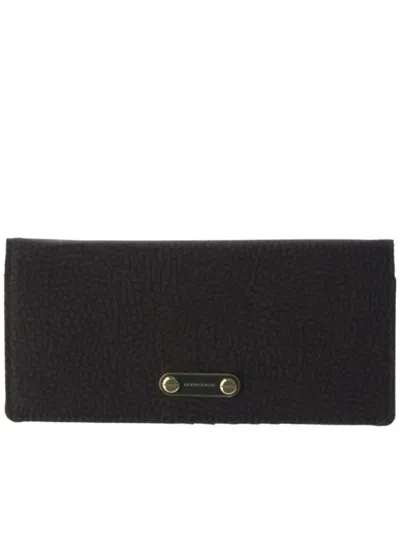 Borbonese Large Wallet In Brown