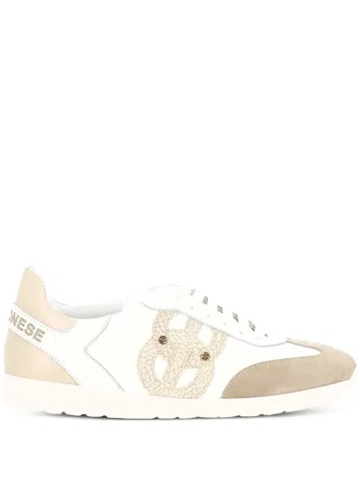 Borbonese Leather Sneakers