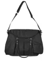 Borbonese Leather Tote Bag