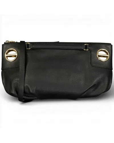 Borbonese London Cross Over S Bag.  Nabuk Black - 91010264-0197-100