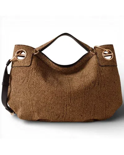 Borbonese London M. Bag With Shoulder Strap  Grinded Lamb Op - 91010262-619-306 In Other