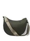 Borbonese Luna Cross Body Bag In Green