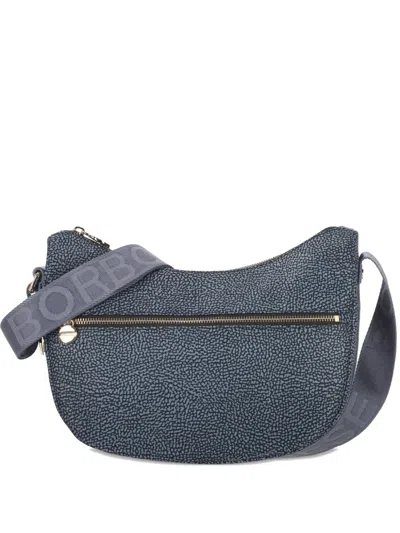 Borbonese Luna Denim Shoulder Bag