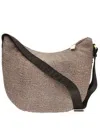 BORBONESE LUNA MEDIUM SHOULDER BAG BORBONESE