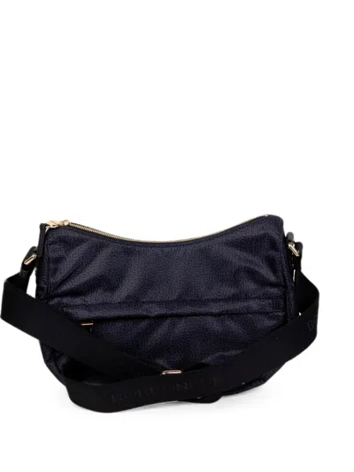 Borbonese Luna Shoulder Bag In Black