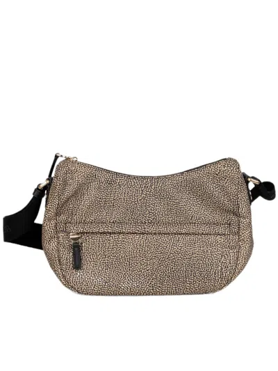 Borbonese Luna Small In Brown