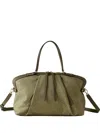 Borbonese Medium Frame Print Tote Bag In Green