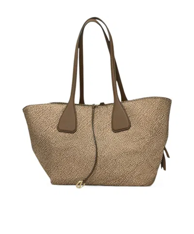 BORBONESE MEDIUM PRINTED SHOULDER BAG