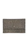 Borbonese Medium Wallet In Neutral