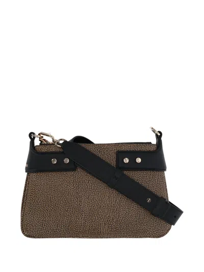 Borbonese Op Natural And Black Women's Bag