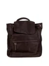 Borbonese Op-print Foldover Backpack In Brown
