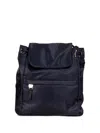 Borbonese O.p.s. Print Backpack In Black