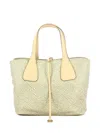 Borbonese Patterned Tote Bag In Red