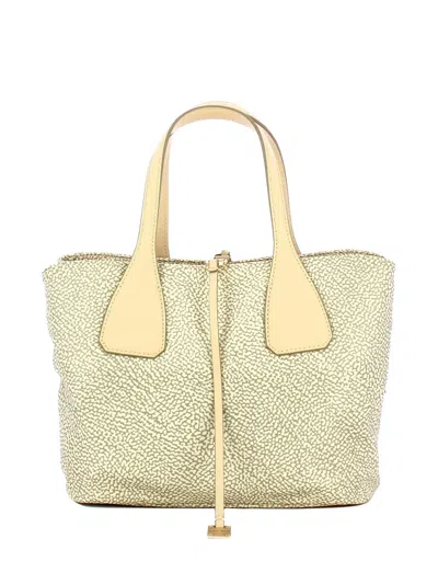 Borbonese Patterned Tote Bag In Red