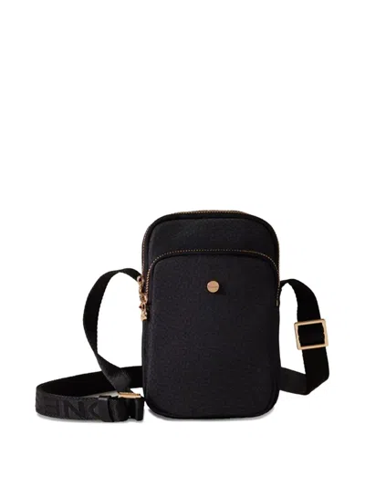 Borbonese Porta Zip-fastening Phone Bag In Black