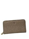 Borbonese Printed Zip-fastening Wallet In Blue