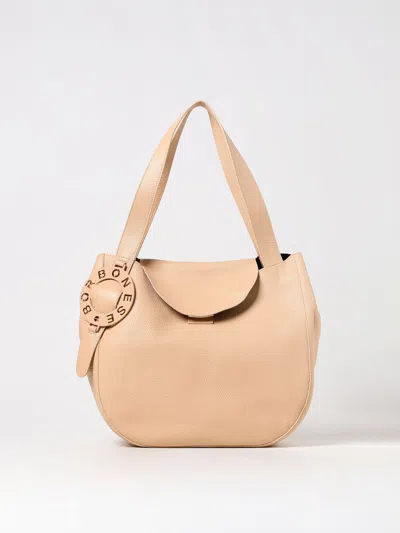 Borbonese Shoulder Bag  Woman Color Camel In Camel