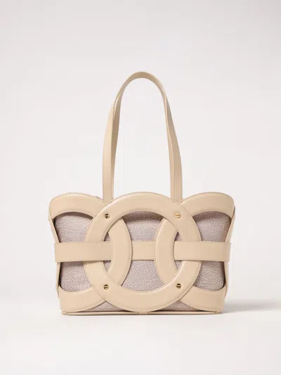 Borbonese Shoulder Bag  Woman Color Ivory
