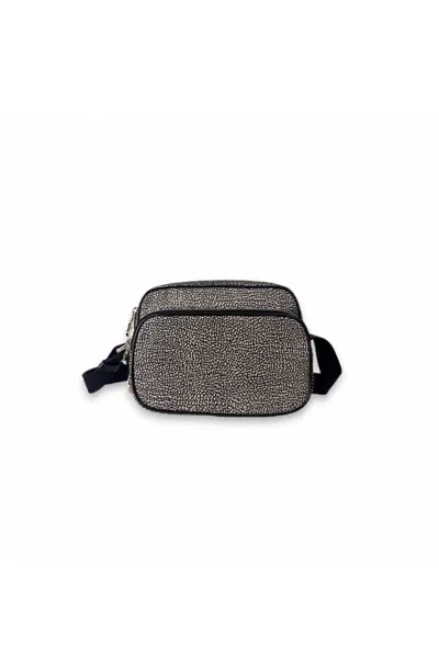 Borbonese Shoulder Bag  Women's Op Natural/black - 934134-i15-x11