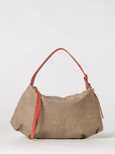Borbonese Tote Bag Woman In Brown