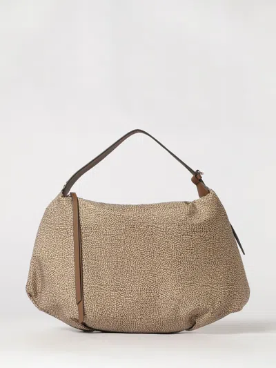 Borbonese Shoulder Bag Woman In Neutral