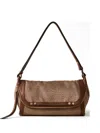 Borbonese Small Patterned Shoulder Bag In Neutral