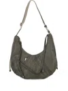 Borbonese Small Zip-fastening Shoulder Bag In Gray