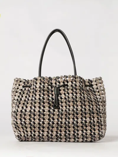 Borbonese Tote Bag Woman In Brown