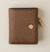Borbonese Leather Wallet In Brown