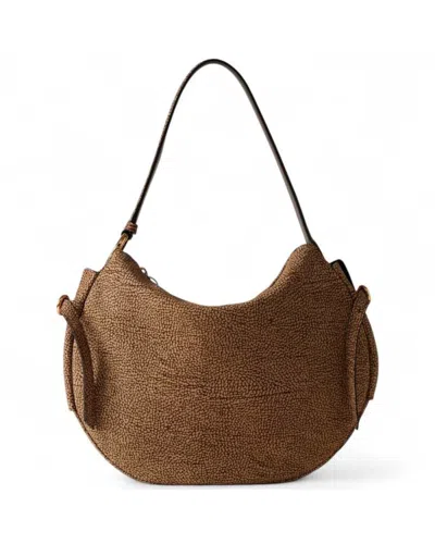 Borbonese Women's Natural Hobo Op Bag - 910103-684-306 In Brown