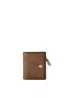 Borbonese Leather Wallet In Brown