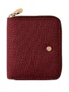 Borbonese Medium Zip-around Wallet In Red