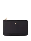Borbonese Zip-top Wallet In Black