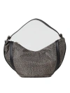 BORBONESE ZIP-UP MEDIUM HOBO BAG BORBONESE