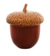 Bordallo Pinheiro Acorn Box In Brown
