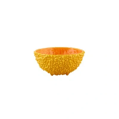 Bordallo Pinheiro Amazōnia 28.73 Oz. Salad Bowl In Yellow